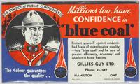 Advertisement for Gillies-Guy Ltd 'blue coal'