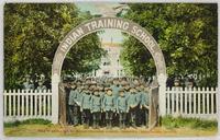 Entrance to Indian Training School, Chemawa, near Salem, Oregon