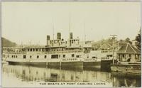 The Boats at Port Carling Locks