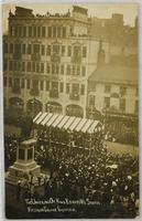 The unveiling of King Edward VII Statue, Fitzalan Square