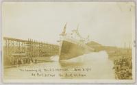 The Launching of the S.S. Noronic