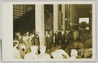 Princess Elizabeth visits a Port Arthur Elevator