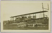 Handley Page flyer "Atlantic". Parrsboro, N.S.  Wings 127 ft. - Body 66 ft.