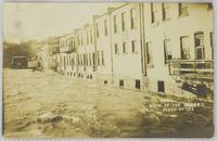 Back of the Stores Flood of 1912