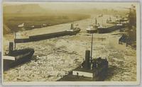 Boats Leaving The Kaministiquaia River After Wintering