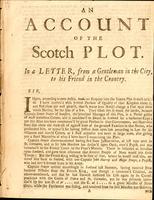 account of the Scotch plot