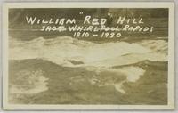 William Red Hill shot Whirlpool rapids 1910-1930