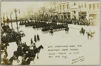 Lord Strathcona's Horse, R.C's Winnipeg's Great Parade. 10000 troops in line