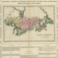 Geographical, statistical, and historical map of Upper and Lower Canada, and the other British possessions in North America