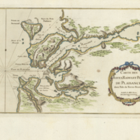 Carte des bayes, rades, et port de Plaisance dans l'isle de Terre-Neuve