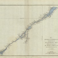 The River St. Lawrence, accurately drawn from d'Anville's map