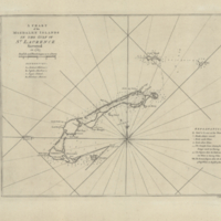 A chart of the Magdalen Islands in the Gulf of St. Laurence surveyed in 1765