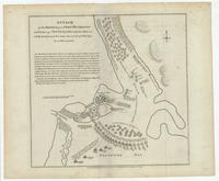 Attack of the rebels upon Fort Penobscot in the province of New England
