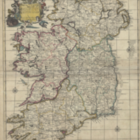 A new mapp of the Kingdome of Ireland done from Sr William Petty's survey