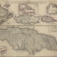 A new map of the English empire in the ocean of America or West Indies