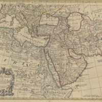 A map of Turky, Arabia and Persia