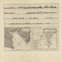 A plan of Success Bay in Strait Le Maire ; A chart of the S.E. part of Terra del Fuego including Strait Le Maire....