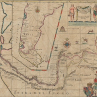 A new mapp of Magellan Straights discovered by Capt. John Narbrough