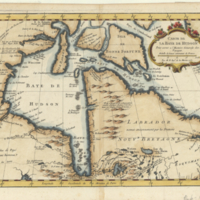 Carte de la Baye de Hudson pour servir à l'Histoire generale des voyages