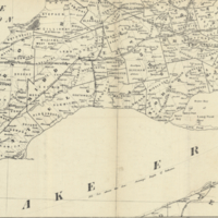 Map of part of Canada West engraved expressly for the Canadian Almanac 1863