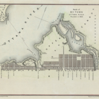 Sketch of By Town, Ottawa River, founded in 1826