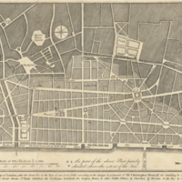 A plan of the city of London, after the Great Fire in the year of our Lord 1666
