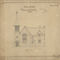 Design for a gate lodge, Burlington Heights Cemetery, Hamilton, sheet no. 4