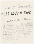 Various lists of contents, 1978, n.d.; typed lists of contents of LB’s notebooks, 1966-1974, n.d.