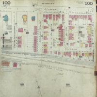 [Insurance plan of the city of Hamilton, Ontario, Canada] : [sheet] 100