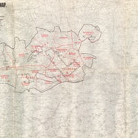 Army Area Map No. 10: Army Training Areas Map, October 1918
