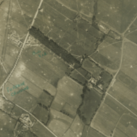 20.V1 [German Huts Hidden in Woodlot Near Turenne Crossing] August 12, 1917