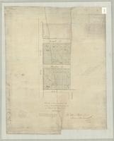 Sketch of survey lots in the City of Hamilton, the property of Robert N. Law, Esqr.