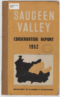 Saugeen Valley conservation report, 1952-00001