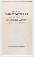 Saugeen Valley conservation report, 1952-00448