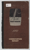 North Grey Region conservation report, 1959-00001