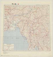 India and Burma : special strategic map