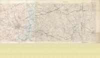 [Ypres Region, Battles of Ypres 1918 : trench map & light railway map]