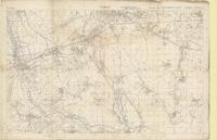 [Douai, Arleux (east of Arras, Drocourt, Quéant Line) : trench map]