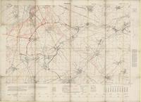 [Beaurains, Croisilles : Battle of Arras, trench map & MS light railways]