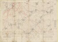 [Beaurains, Croisilles, south east of Arras : trench map]