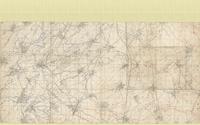 [Berles-au-Bois, Croisilles, south of Arras : final advance 1918, trench map]