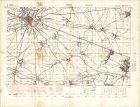 [Cambrai, Caudry : artillery map]