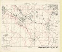 Ottawa Road : [Lens Battlefield February 1918, Canadian Corps Intelligence log map]
