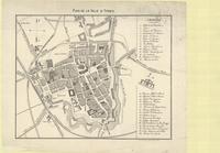 Plan de la ville d'Ypres