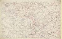 [Passchendaele Region : after 3rd Battle of Ypres, Passchendaele Battlefield, trench and target map, February 1918]