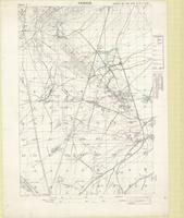 [Vimy Ridge : front lines, artillery intelligence map 1-1-17]