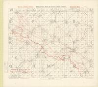 Skeleton map of Fifth Army Front : [Bapaume Region, March 5th, 1917]
