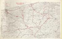 [Second] Army area map, no. 6 : railways (secret)