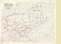 [Second] Army area no. 1 : Second Army lines of defence, 29th April 1918