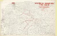 Army area map no. 10 : Watten Bridge Head - Merckeghem Switch - St. Omer - Sercus Line, signal communications